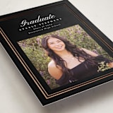 "Exemplar" - Graduation Announcements in Ink by Melanie Kosuge - Detail