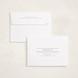 "In Line" - Graduation Announcements in Cloud by Nicole Walsh - FREE Recipient Addressing