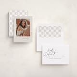 "Simply Side Scripted" - Graduation Announcements in Latte by Jackie Crawford - Assembled