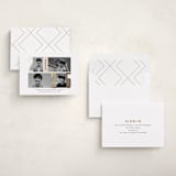 "Four Photo" - Graduation Announcements in Golden Grad by Up Up Creative - Assembled
