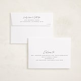 "clean" - Graduation Announcements in Cotton by Carolyn Nicks - FREE Recipient Addressing