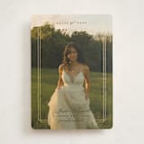 "Minimalist Elegance" - Graduation Announcements in Ink by Ana de Sousa - Front