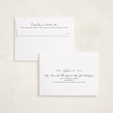 "Minimalist Elegance" - Graduation Announcements in Ink by Ana de Sousa - FREE Recipient Addressing