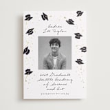 "Hat Fling" - Graduation Announcements in Cloud by Alethea and Ruth - Front