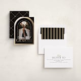 "Commencement" - Graduation Announcements in Black Cap by Erin L. Wilson - Assembled