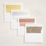 "Floral Flourish" - Graduation Announcements in Ecru by Corie Page - Envelope Liner Options