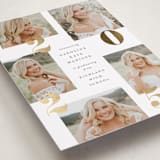 "staggered" - Graduation Announcements in Cloud by Lauren Chism - Detail