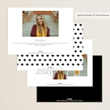 "Timeline" - Graduation Announcements in Ink by Carolyn MacLaren - Back of Card Options