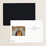 "Classic Edge" - Graduation Announcements in Midnight by Nicole Walsh - Interior Options
