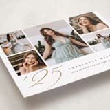 "Serene Collage" - Graduation Announcements in Onyx by Olivia Raufman - Detail