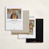 "Tassel Toss" - Graduation Announcements in Treasure by letterfix - Back of Card Options