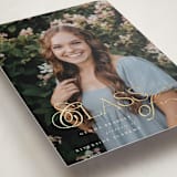 "Opulence" - Graduation Announcements in Diamond by Chryssi Tsoupanarias - Detail