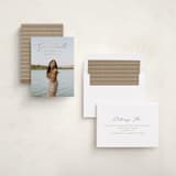 "Gilded Graduate" - Graduation Announcements in Champagne by Brandy Folse - Assembled