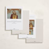 "gilded wave frame" - Graduation Announcements in Vanilla by Phrosné Barwood - Back of Card Options