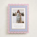 "Graduation Stamp" - Graduation Announcements in Lavender by Maria Alou - Front
