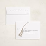 "Tassel Trio" - Graduation Announcements in Cotton by Susan Zinader - FREE Recipient Addressing