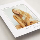 "Simply Sweet Frame" - Graduation Announcements in Noir by Emily Betts - Detail