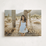 "Timeless Grad" - Graduation Announcements in Vanilla by Morgan Kendall - Front