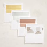 "Hoop" - Graduation Announcements in Salt by Pixel and Hank - Envelope Liner Options