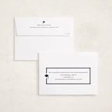 "Borders" - Graduation Announcements in Graphite by Anna Elder - FREE Recipient Addressing