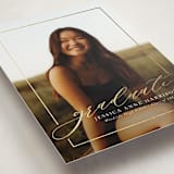 "Break boundaries" - Graduation Announcements in Ivory by Yaling Hou Suzuki - Detail