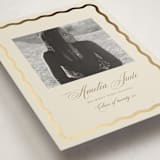 "Amelia Jude" - Graduation Announcements in Buttercream by Jen Ramsey - Detail