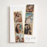 "Snapshots" - Graduation Announcements in Pearl by Leah Bisch - Front