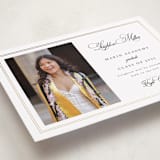 "Traditionally" - Graduation Announcements in Pearl by Sarah Brown - Detail