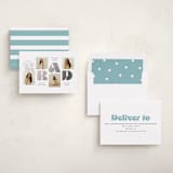 "retro grad" - Graduation Announcements in Slate by Hooray Creative - Assembled