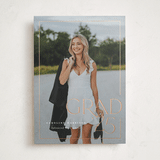 "Broken Border" - Graduation Announcements in Snow by Lauren Chism - Front