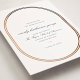 "toast the grad" - Graduation Announcements in Cherry by Megan Davis - Detail