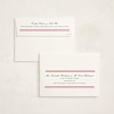 "toast the grad" - Graduation Announcements in Cherry by Megan Davis - FREE Recipient Addressing