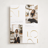 "Trim Edges" - Graduation Announcements in Pearl by David Michuki - Front