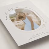 "Etna" - Graduation Announcements in Latte by Blustery August - Detail