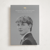 "Well done" - Graduation Announcements in Golden Hour by Stacey Meacham - Front