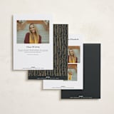 "Our Class" - Graduation Announcements in Chalkboard by Leah Bisch - Back of Card Options