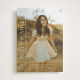 "Grids" - Graduation Announcements in Chalk by Lauren Chism - Front