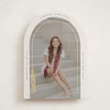 "Tassel Arch" - Graduation Announcements in Crepe by Corinne Malesic - Front