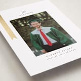 "Epilogue" - Graduation Announcements in Noir by Jackie Crawford - Detail