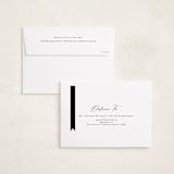"Epilogue" - Graduation Announcements in Noir by Jackie Crawford - FREE Recipient Addressing