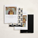 "Fun Border Frame" - Graduation Announcements in Ice by Jackie Crawford - Back of Card Options