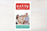 "No Peeking" - Gift Tags in Stocking by Kelly Nasuta - Front