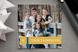 "Cube It" - Gift Tags in Mustard by Precious Bugarin Design - Front