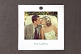 "Mini Photo" - Gift Tags in Steel Blue by Sara Hicks Malone - Front