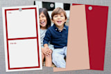 "Purrfection" - Gift Tags in Cranberry by Design Lotus - Back of Tag Options
