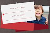 "Happy Everything" - Gift Tags in Cherry by Kristen Smith - Back of Tag Options