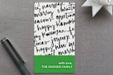 "All of the Above" - Gift Tags in Emerald by Rebecca Daublin - Front