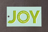 "Best of the Season" - Gift Tags in Lime by Jana Volfova - Front