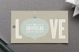 "joy and love" - Gift Tags in Sea Glass by Lori James - Front