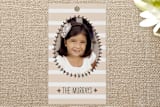 "Egg Frame" - Gift Tags in Pink Peach by Alston Foster - Front